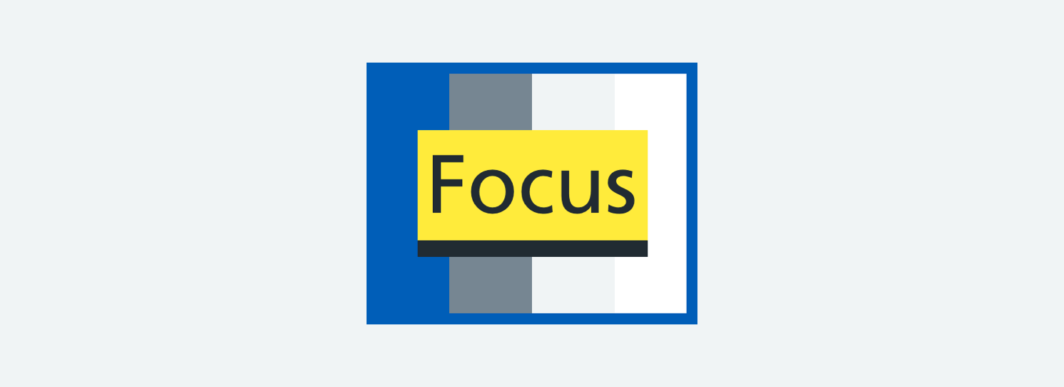 A focused link against different NHS.UK background colours